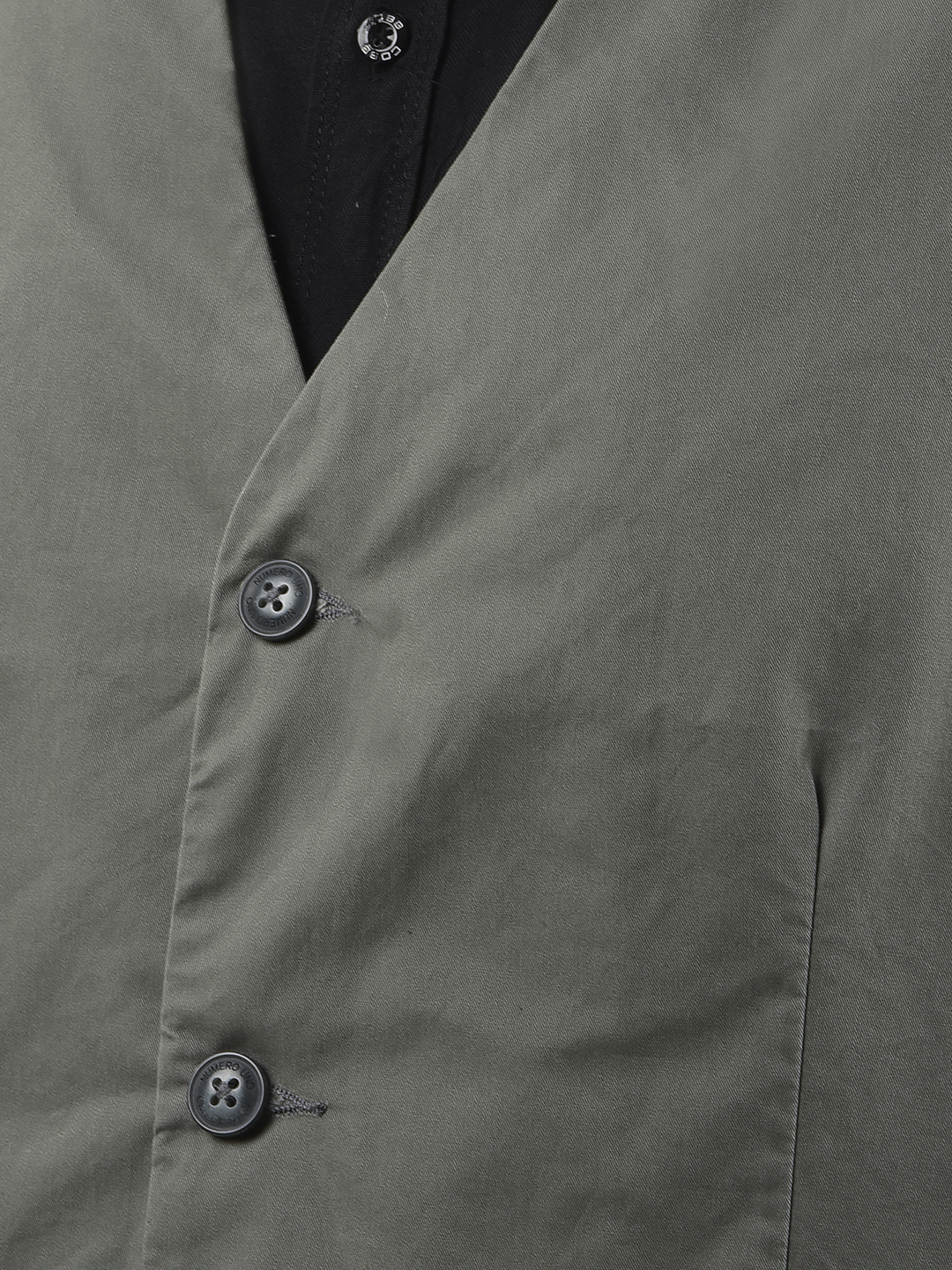 Numero Uno Men Solid Grey Waistcoat